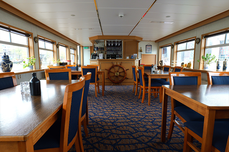 Salon and Restaurant