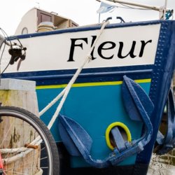 Fleur boat and bike