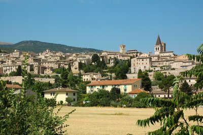 Umbria cycling holiday Spoleto