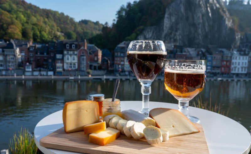 Dinant, cycling holiday Along the Meuse