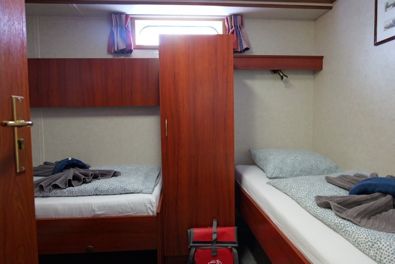 Twin Cabin with own Bathroom and AC