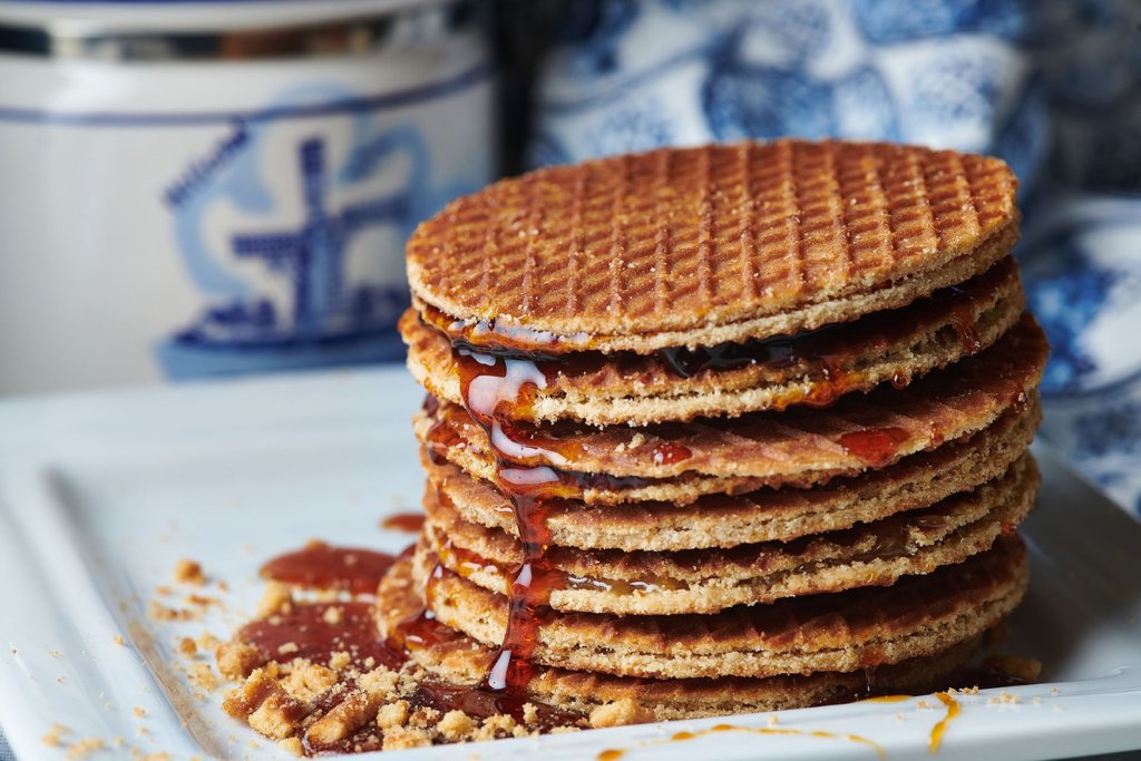 stroopwafels syrup waffles