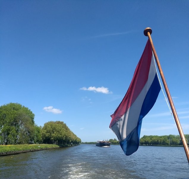 On the water