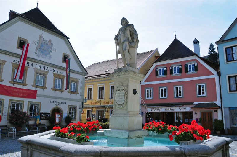Grein on the Danube